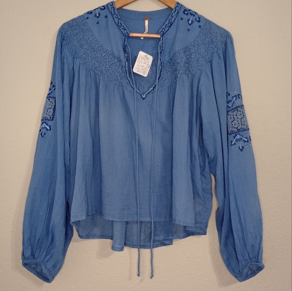 FREE PEOPLE-GOLDIE BALLOON SLEEVE